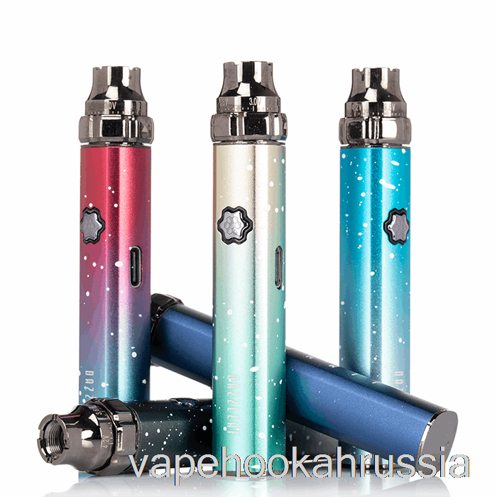вейп-сок Dazzleaf Sqarii Top Twist 510 аккумулятор фиолетовые брызги
